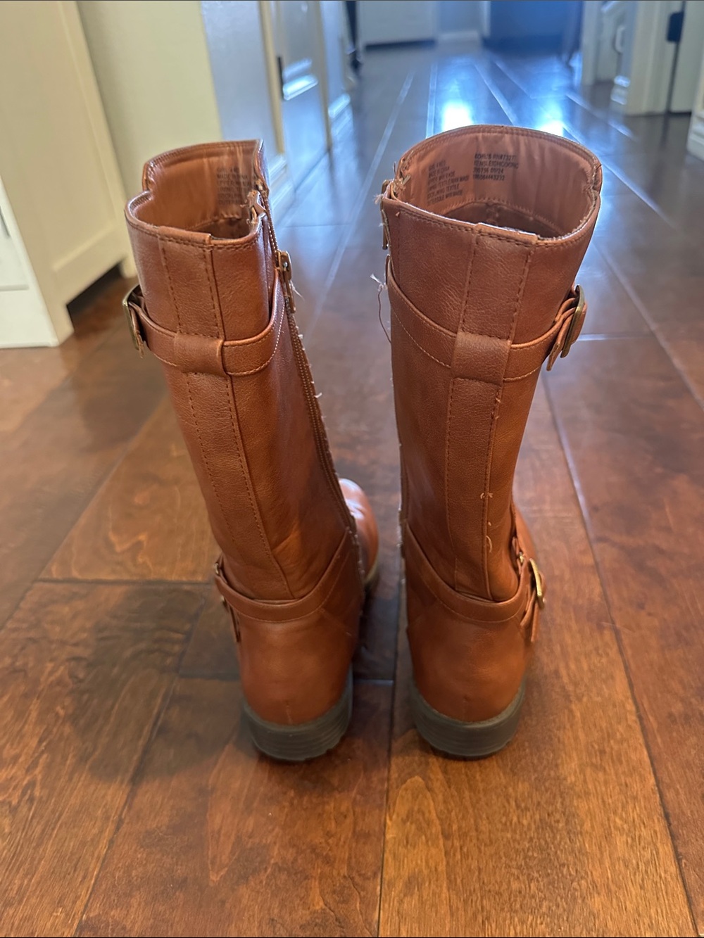 Sonoma Girls Tall Brown Riding Boots - Picture 5 of 7